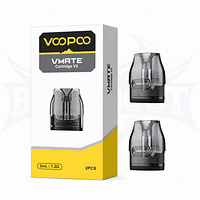 VooPoo Vmate Cartridge V2 3ML Refillable Replacement Pod – Pack of 2 (MSRP $5.99)