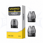 VooPoo Vmate Cartridge V2 3ML Refillable Replacement Pod - Pack of 2 (MSRP $5.99) - 1.2ohm
